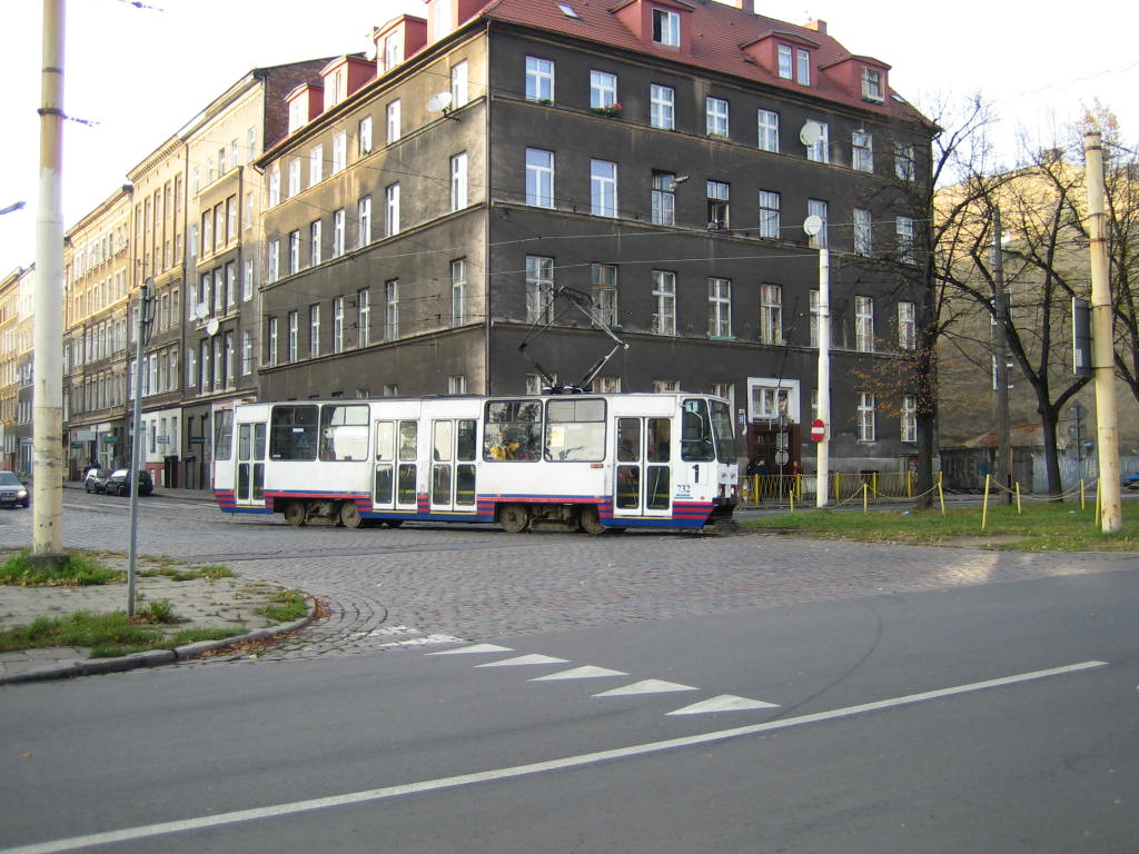 foto: Janusz Światowy, skrzyżowanie Narutowicza/3 Maja 2005 rok