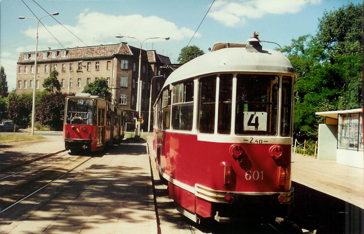 pętla Potulicka 1995 - archiwum Tramwajów Szczecińskich