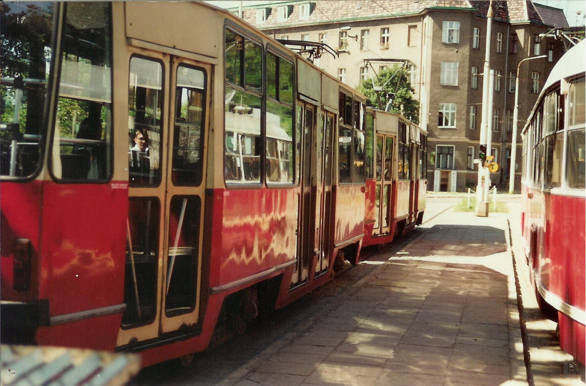 pętla Potulicka 1995 - archiwum Tramwajów Szczecińskich