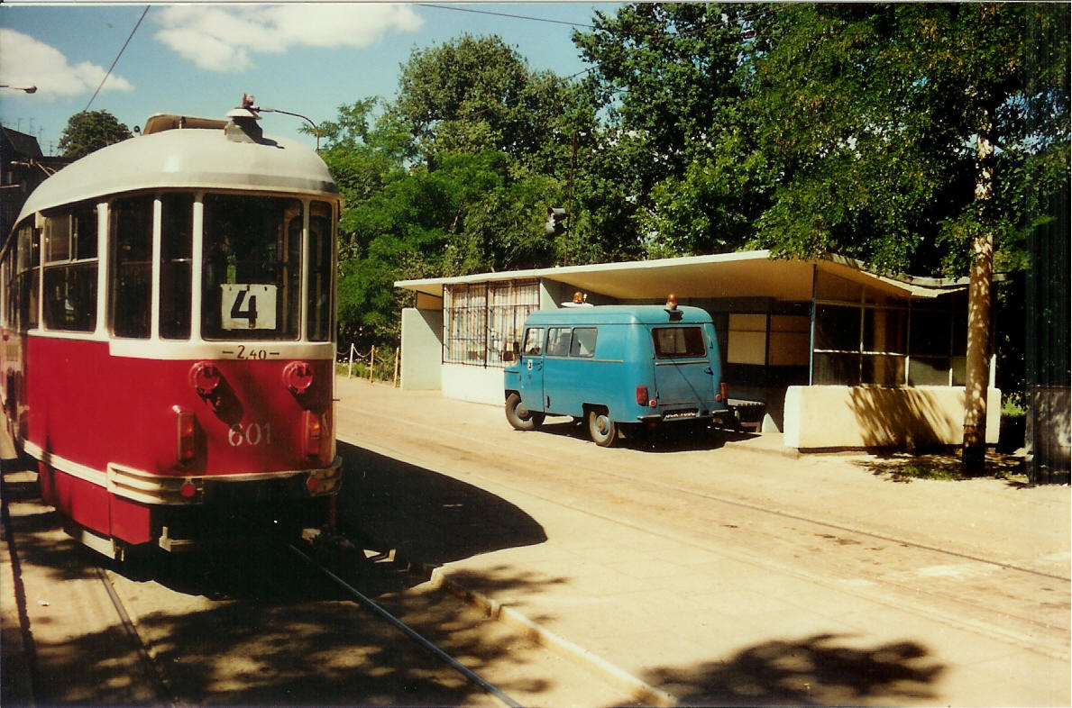 pętla Potulicka 1995 - archiwum Tramwajów Szczecińskich
