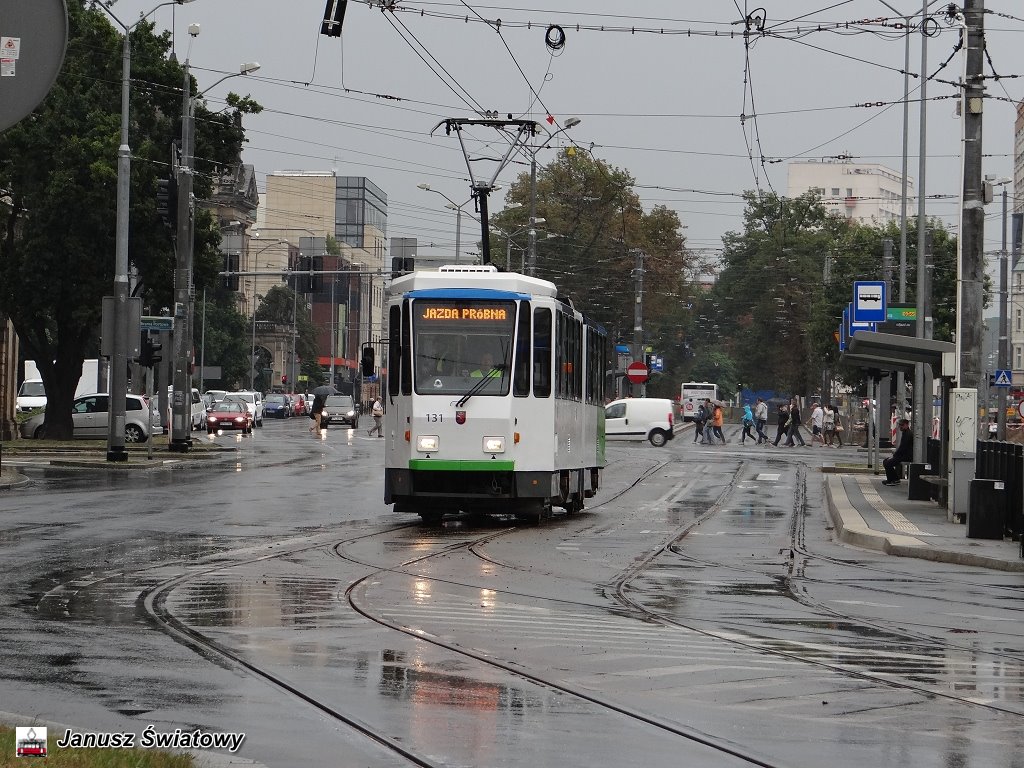 foto: Janusz Światowy, Brama Portowa w kierunku pętli Potulicka 2018 rok